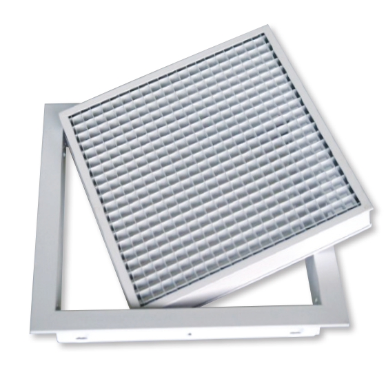 400mm X 400mm REMOVABLE CORE EGGCRATE GRILL